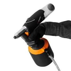 airPower 2 - Pneumatische Hydraulische Blindnietsetzgerät Blindnietgerät Setzgerät Pistole Niete Setzwerkzeug Druckluft Nietpistole Arbeitsbereich ø 4,0 - 6,4 mm- Nietzange - Nietenzange - Blindnietzange