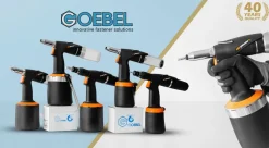 airPower 1 - Pneumatische Hydraulische Blindnietsetzgerät Blindnietgerät Setzgerät Pistole Niete Setzwerkzeug Druckluft Nietpistole Arbeitsbereich ø 2,4 - 5,0 mm- Nietzange - Nietenzange - Blindnietzange