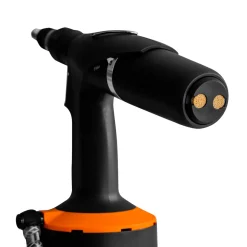 airPower 4 - Pneumatische Hydraulische Blindnietmutternsetzgerät Blindnietmuttern Blindnietschrauben Setzgerät Pistole Setzwerkzeug Druckluft Nietpistole Arbeitsbereich M3 - M10 - Nietmutternzange - Blindnietmutterzange