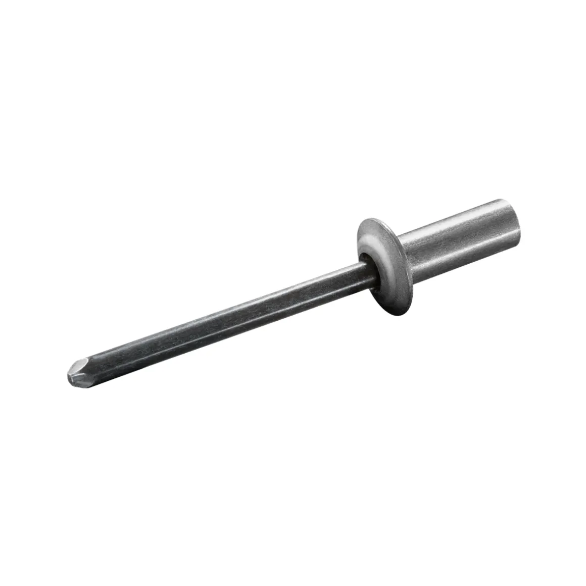 Dicht-Becherblindnieten Aluminium/Stahl (Ø x L) 4,0 x 11,0 mm mit Flachkopf ISO15973 - Dicht-Becherblindniete - Becher-Blindniete - Dichtblindniete - Bechernieten - Dichtnieten - CUP