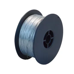 Draht Edelstahldraht V2A - A2 - AISI 304 Durchmesser 0,8mm auf 1kg PVC-Spule ca. 254 Meter