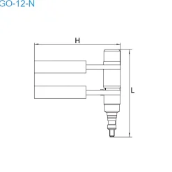 GO-12-N - Hand Blindnietmutternsetzgerät Handzange Blindnietmuttern - Arbeitsbereich M5-M12 - Nietmutternzange Ratsche Profi Blindnietmutternratsche - Nietmutternzange - Blindnietmutterzange