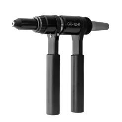 GO-12-R - Zweihand-Blindniet Ratsche - Hand Blindnietsetzgerät - Arbeitsbereich ø 3,0/3,2/4,0/4,8/5,0/6,0/6,4 mm - Blindniet Handzange - Nietzange - Nietenzange - Blindnietzange