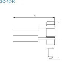 GO-12-R - Zweihand-Blindniet Ratsche - Hand Blindnietsetzgerät - Arbeitsbereich ø 3,0/3,2/4,0/4,8/5,0/6,0/6,4 mm - Blindniet Handzange - Nietzange - Nietenzange - Blindnietzange