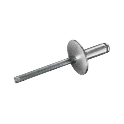 Großkopf Nieten Aluminium/Stahl (Ø x L) 4,8 x 14,0 mm mit Großkopf - Großkopf Niete - Popniete - STANDARD