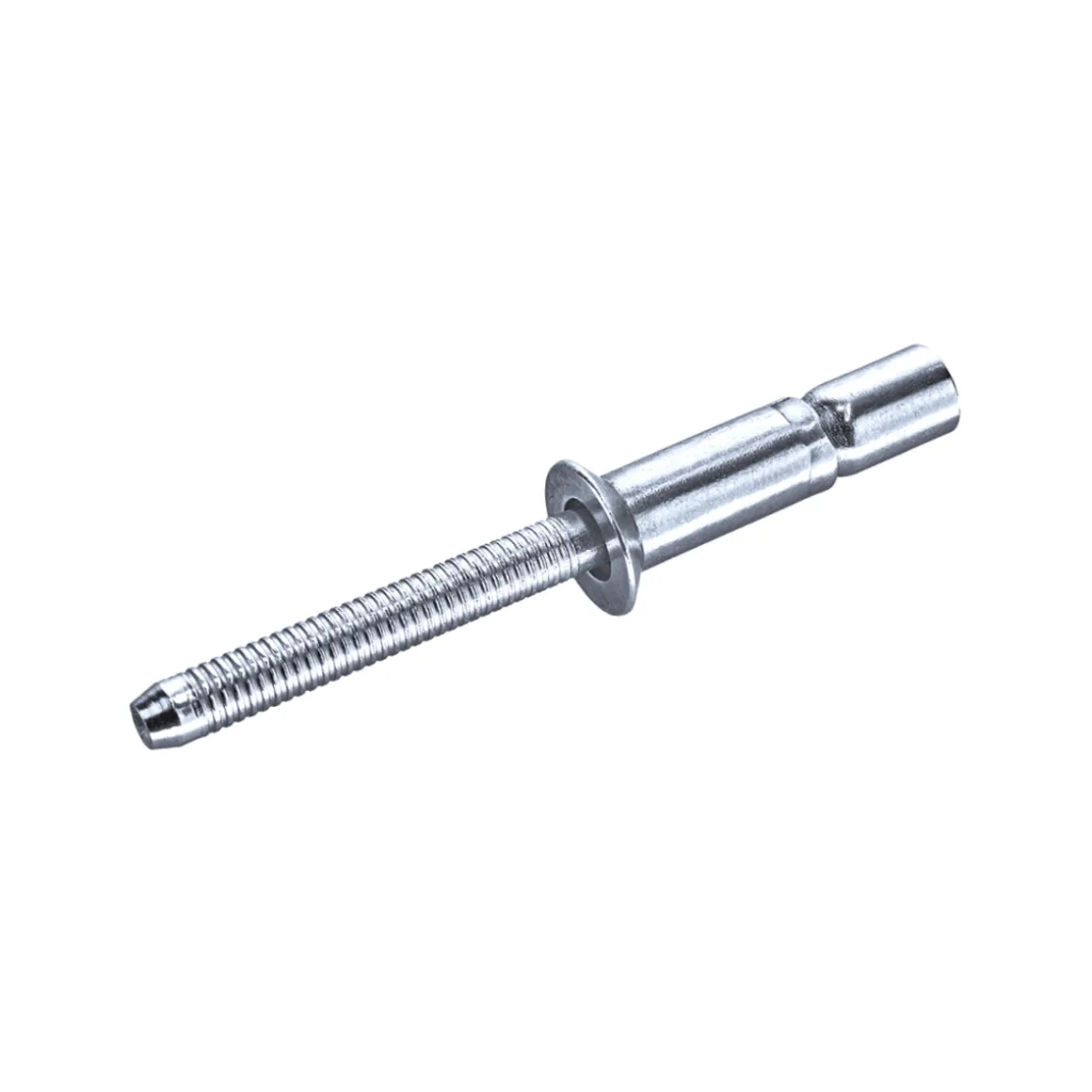 Hochfeste Blindnieten Aluminium/Aluminium (Ø x L) 6,4 x 16,0 mm mit Senkkopf - Niete mit gerilltem Nietdorn - Hochfeste Nieten - M-LOCK