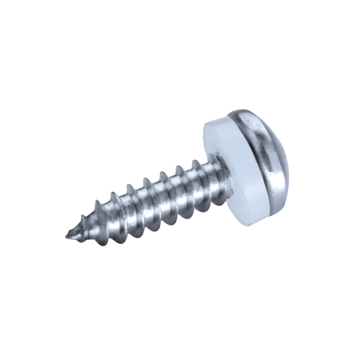 Linsenblechschrauben mit PA Scheibe (Ø x L) 4,8 x 19 mm Edelstahl A2 Linsenkopf Phillips-Kreuzschlitz PH DIN7981 ISO7049 Werksnorm - Linsenkopfschrauben – Blechschrauben