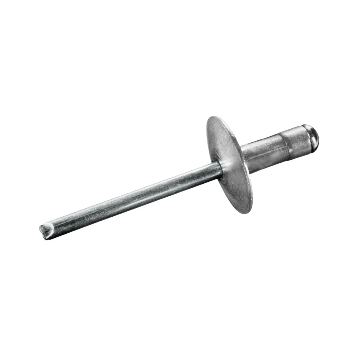 Mehrbereichsblindnieten Aluminium/Edelstahl A2 (Ø x L) 4,8 x 15,1 mm Großkopf Niete - Mehrbereichsnieten - MULTI