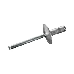Mehrbereichsblindnieten Aluminium/Edelstahl A2 (Ø x L) 4,8 x 16,9 mm Großkopf Niete - Mehrbereichsnieten - MULTI