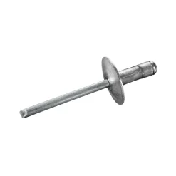 Mehrbereichsblindnieten Aluminium/Stahl (Ø x L) 4,8 x 24,8 mm Großkopf Niete - Mehrbereichsnieten - MULTI