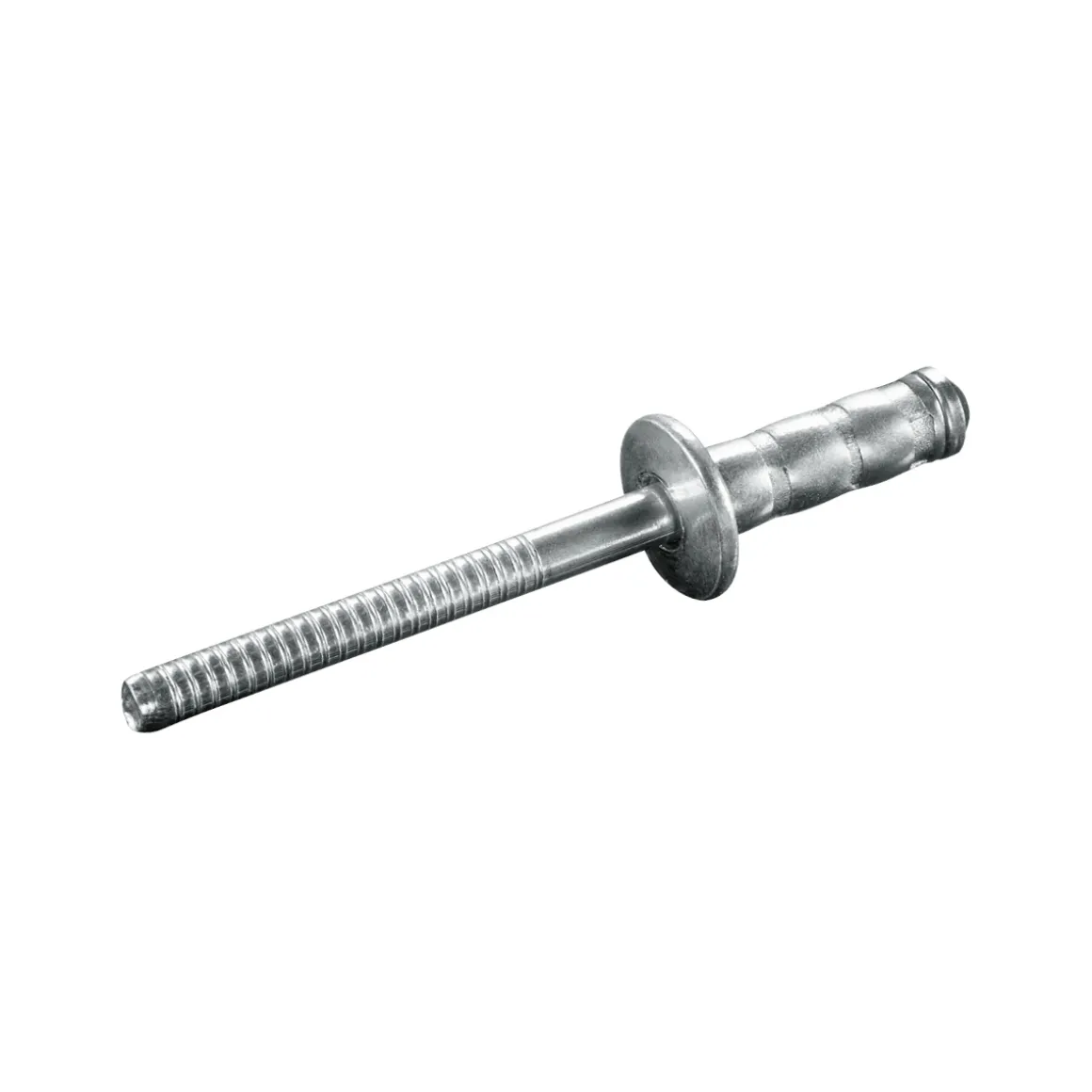 Mehrbereichsblindnieten Stahl/Stahl (Ø x L) 4,0 x 10,8 mm Flachkopf Niete - Mehrbereichsnieten - MULTI