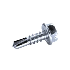 Sechskant-Bohrschrauben mit LS Stahl verzinkt (Ø x L) 3,5 x 9,5 mm DIN 7504 L - Selbstbohrschrauben