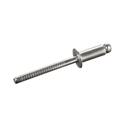 Senkkopf Nieten mit gerilltem Nietdorn Edelstahl A2/Edelstahl A2 (Ø x L) 4,0 x 16,0 mm mit Senkkopf ISO15984 - Senkkopf Niete mit gerilltem Nietdorn - Popniete - STANDARD