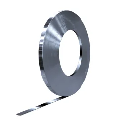 Spaltband / Kappenband Feranband aluplattiert 15mm x 0,2mm Ring 100m