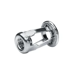 Spreiz-Blindnietmutter Nietmutter M4 Stahl verzinkt (Ø x L) 8,0 mm x 17,0 mm Flachkopf Rundschaft Schaftende offen Einziehmutter Einnietmuttern - GO-FOUR